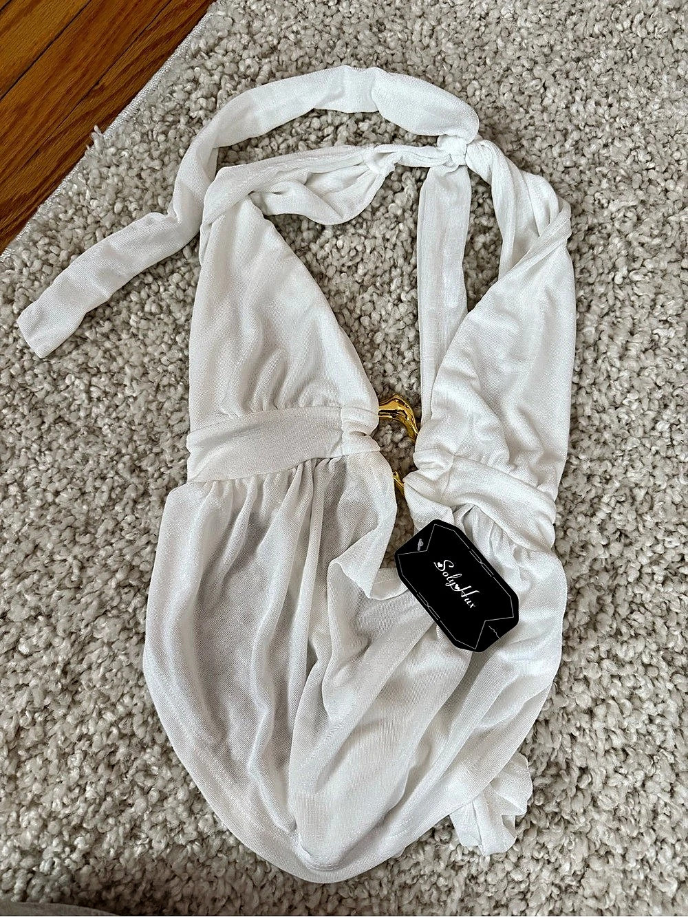 White Halter top NWT
